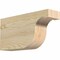 Ekena Millwork Del Monte Rough Sawn Rafter Tail, Douglas Fir, 4"W x 8"H x 16"L RFT04X08X16DEL00RDF - alternate 1
